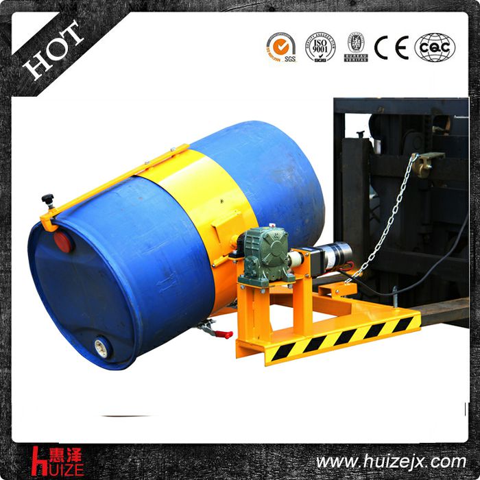 叉車專用倒桶機(jī)具（塑鐵桶，電翻轉(zhuǎn)）