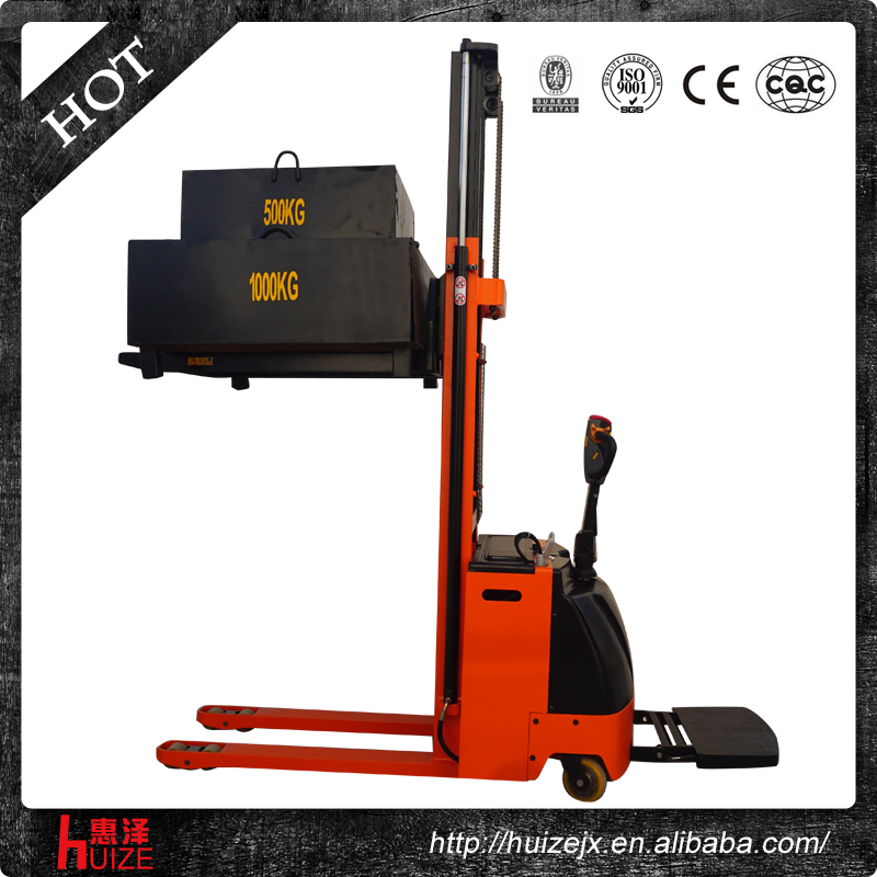 雙門架全電動堆高車 雙門架全電動堆高車