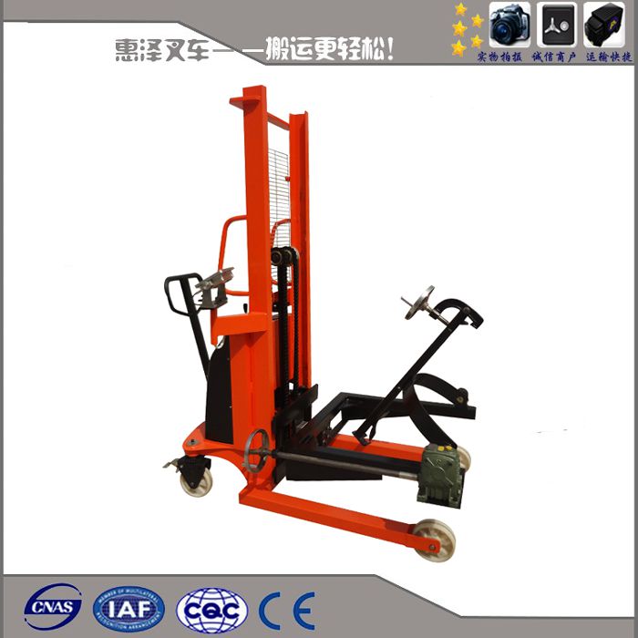 半電動稱重油桶車 半電動稱重油桶車