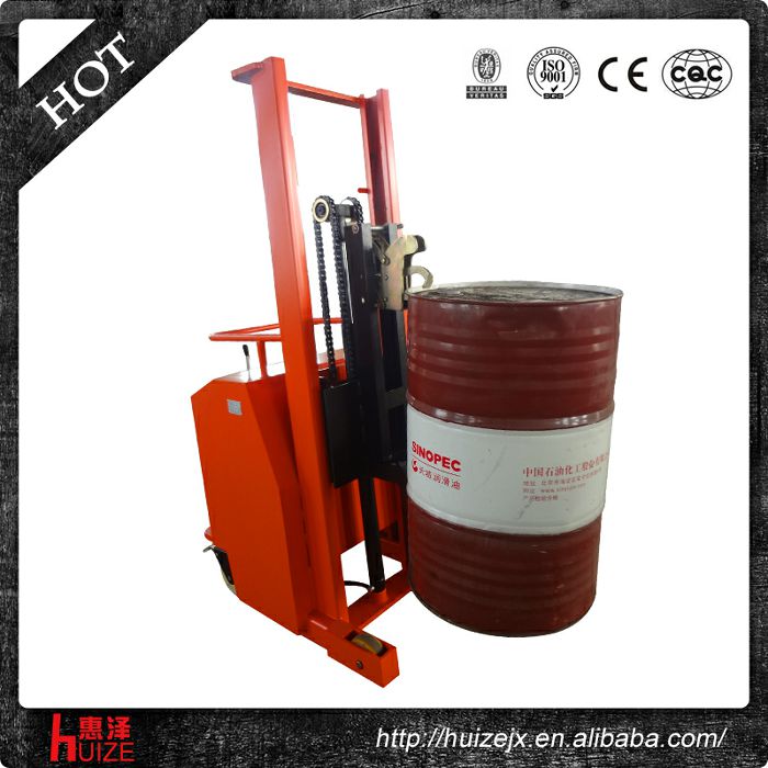 半電動(dòng)配重油桶車（無底腿,只堆垛，不翻轉(zhuǎn)）