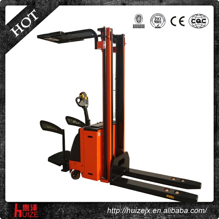帶護(hù)頂架全電動(dòng)堆高車(chē) 帶護(hù)頂架全電動(dòng)堆高車(chē)